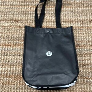 Lululemon Black Tote Bag